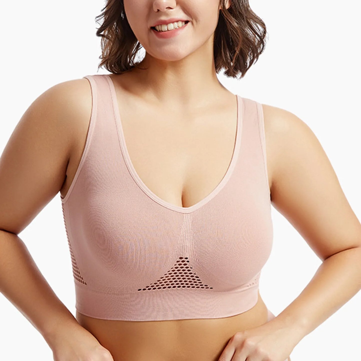 MMAlto Women's Shockproof Sports Bra – High Support Running Yoga Fitness Vest | S-XXXXXL