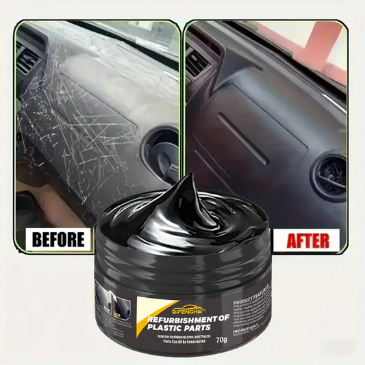 Automotive Plastic Restorer — Interior & Exterior Polishing & Anti-Aging Cream