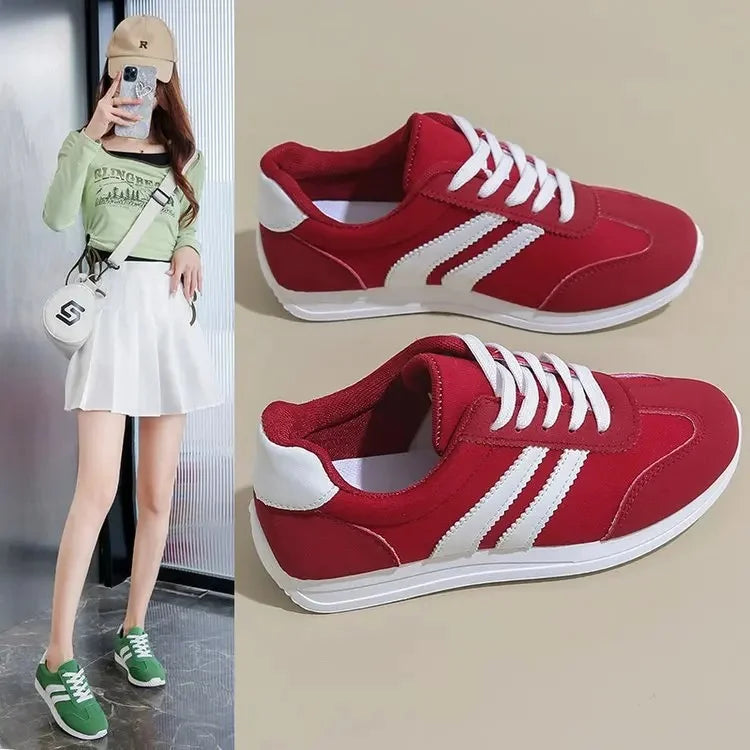 Slip-On Running Sneakers for Women — Soft-Sole Versatile Casual Shoes