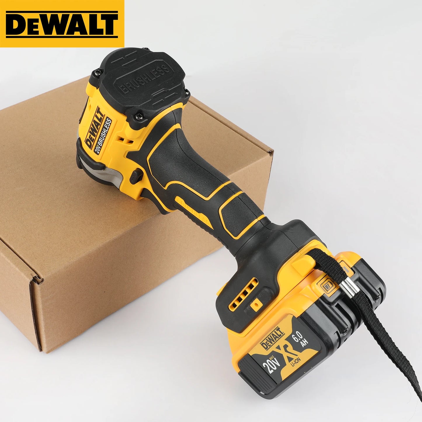 DeWalt Dcf850 Brushless Lithium Electric Screwdriver Electric Drill Woodworking Screwdriver Impact Drill Adjustable Speed