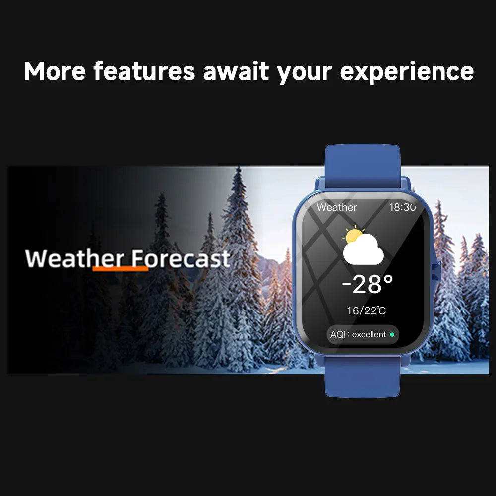 NEW Hot Smart Watch 1.83''HD Screen Camera Music Control Multi-mode Sports Bluetooth Call for Android/IOS 2026 Kids Gift Choice