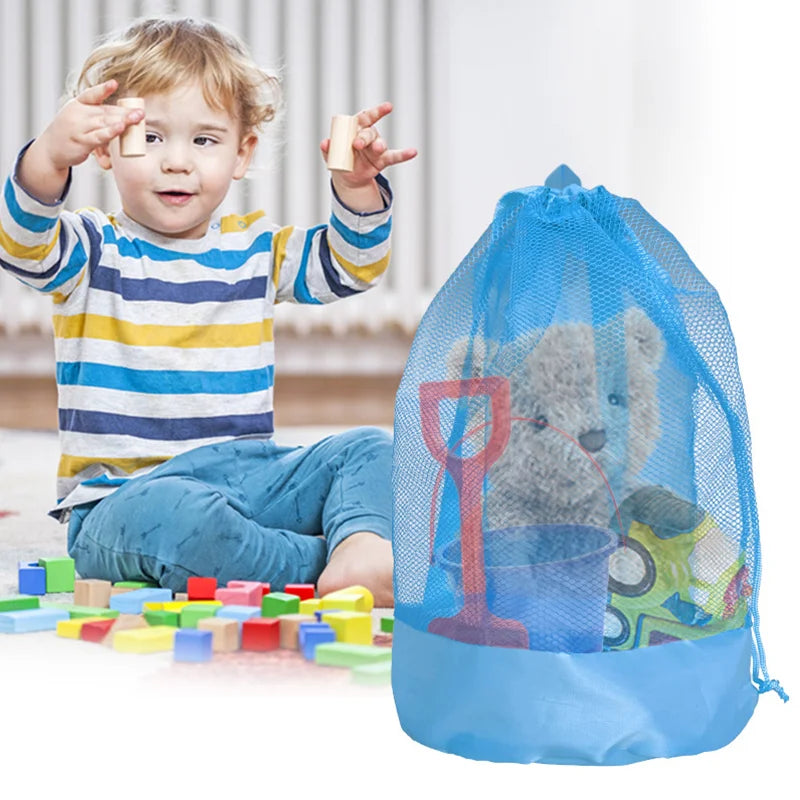 Outdoor Beach Bag Beach Toy Storage Bag Swimming Suit And Miscellaneous Storage Bag Shoulder Carrying Storage Bag Tourist Beach