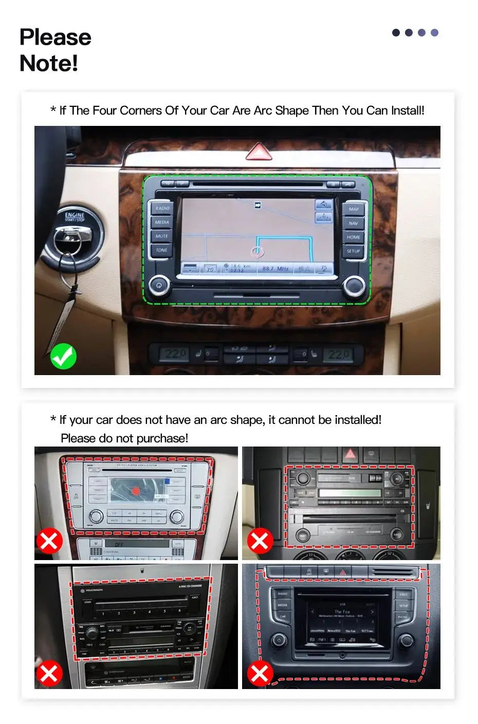 2 Din Android 16 Car Radio 9'' GPS With Carplay For VW/Volkswagen Passat Golf MK5 MK6 Jetta EOS POLO Touran Seat Sharan