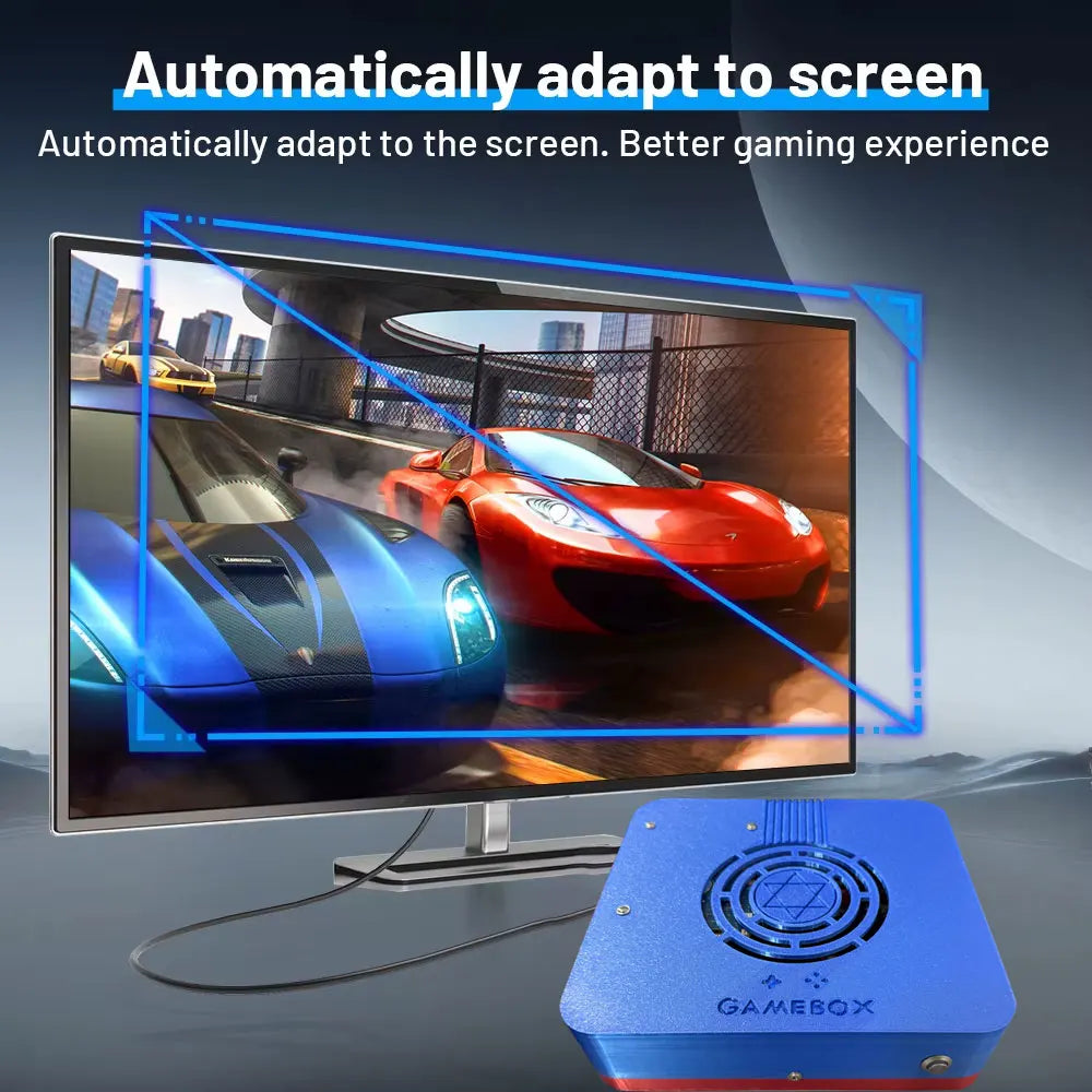 GD10 Dual-System Mini PC Console — i3 CPU, 1TB, Plug-and-Play TV, Wireless Controller