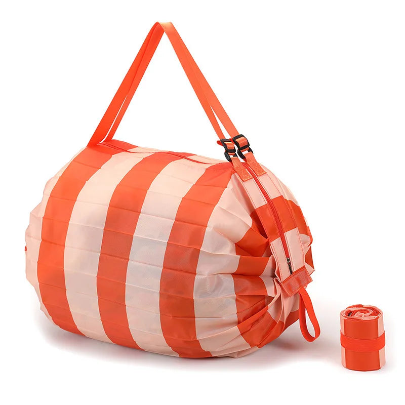 New Foldable Storage Bag Portable Travel Camouflage Handbags Large Capacity With Handle Japen Shopping Bag