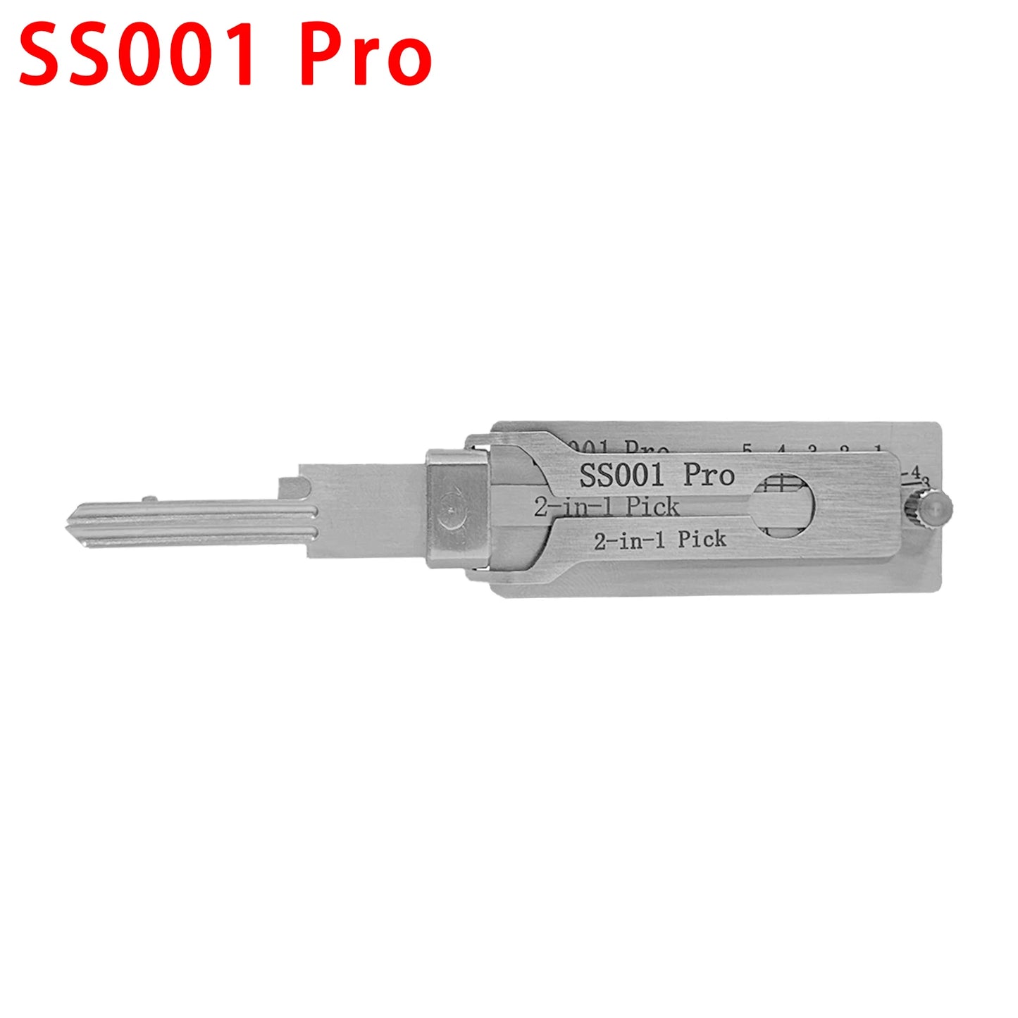 SS001Pro SS002Pro Decoder Portable Key 2-in-1 Stainles Steel Key SS001Pro Locksmith Tools Key SS002Pro Straight Slot Key Decoder