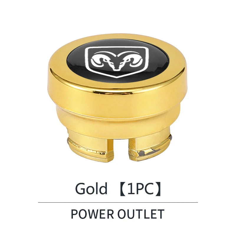 Cigarette Lighter Socket Dust Cover Plug - Dodge Journey, Charger, RAM 1500