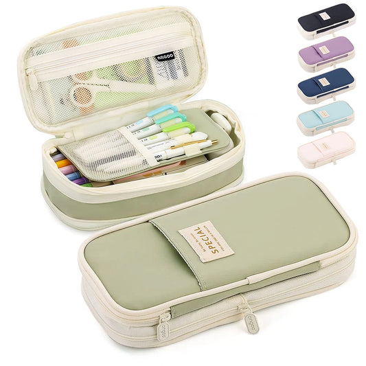 Kawaii Large-Capacity Pencil Case - Pouch Organizer for School