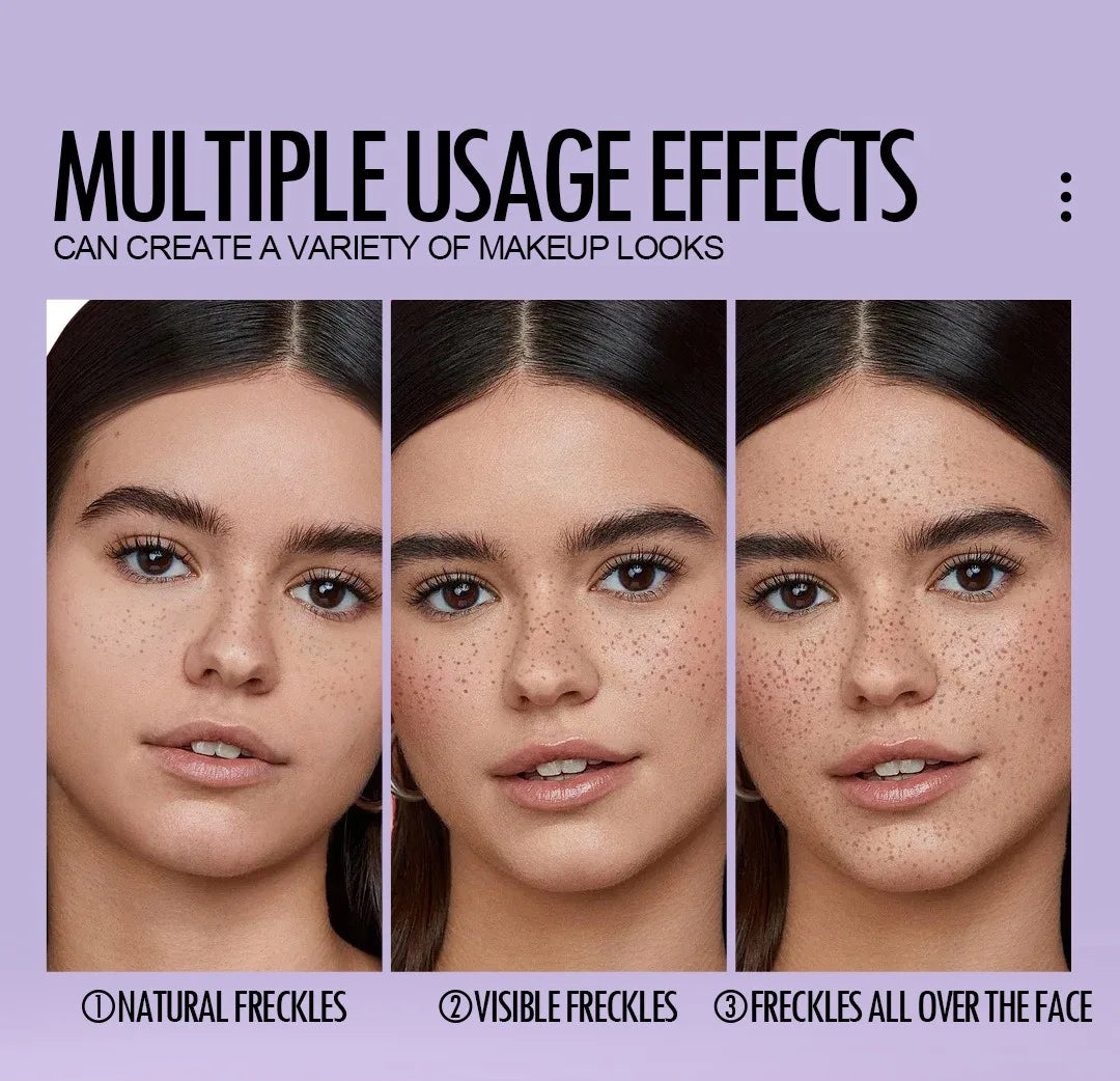 Liquid Air Cushion Freckle Stamp Pen Five-point Head Freckle Natural Simulation Fake Dot Spot Pen Waterproof Lasting Makeup
