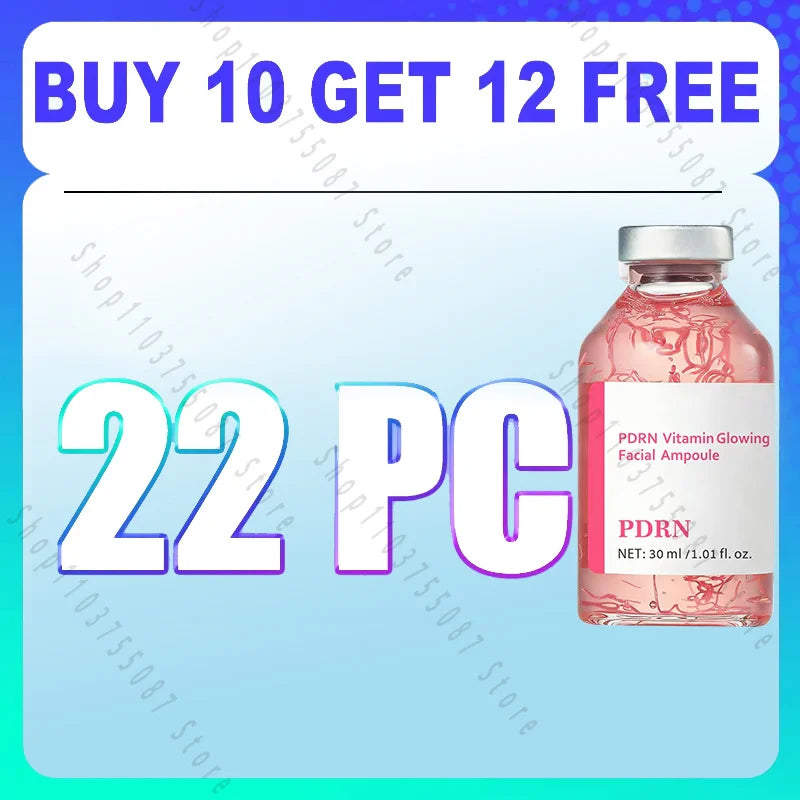 HF703 30ml Soothing Facial Ampoule Serum, Vitamin Hydrating Anti-Wrinkle Essence Restore Elasticity for Dry Aging Skin