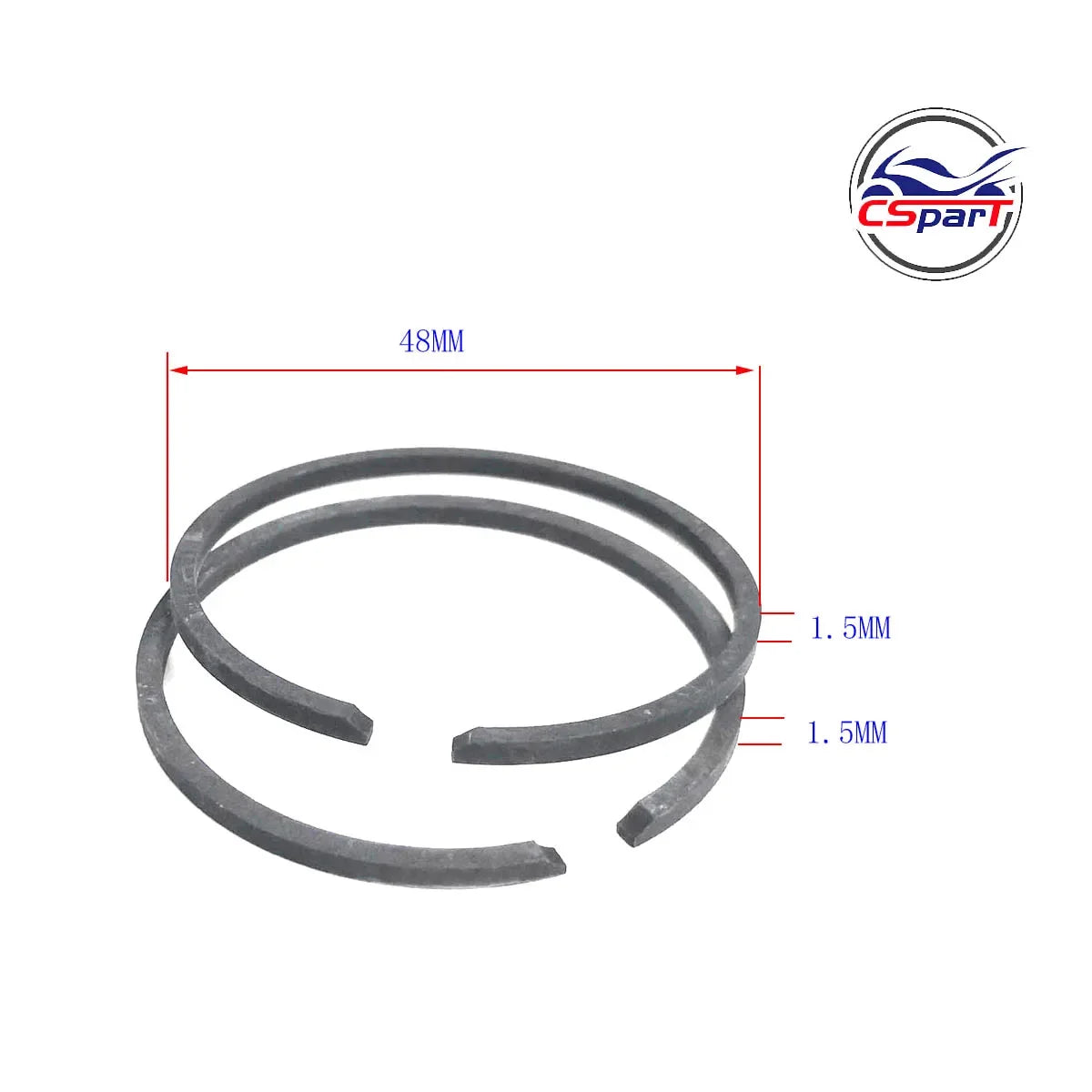 JOG 40MM 47MM 48MM 10MM 12MM Piston Kit For Yamaha 50CC 70CC 80CC Minarelli EVO 5BM 5SU 1E40QMB Keeway Roketa Scooter ATV Buggy