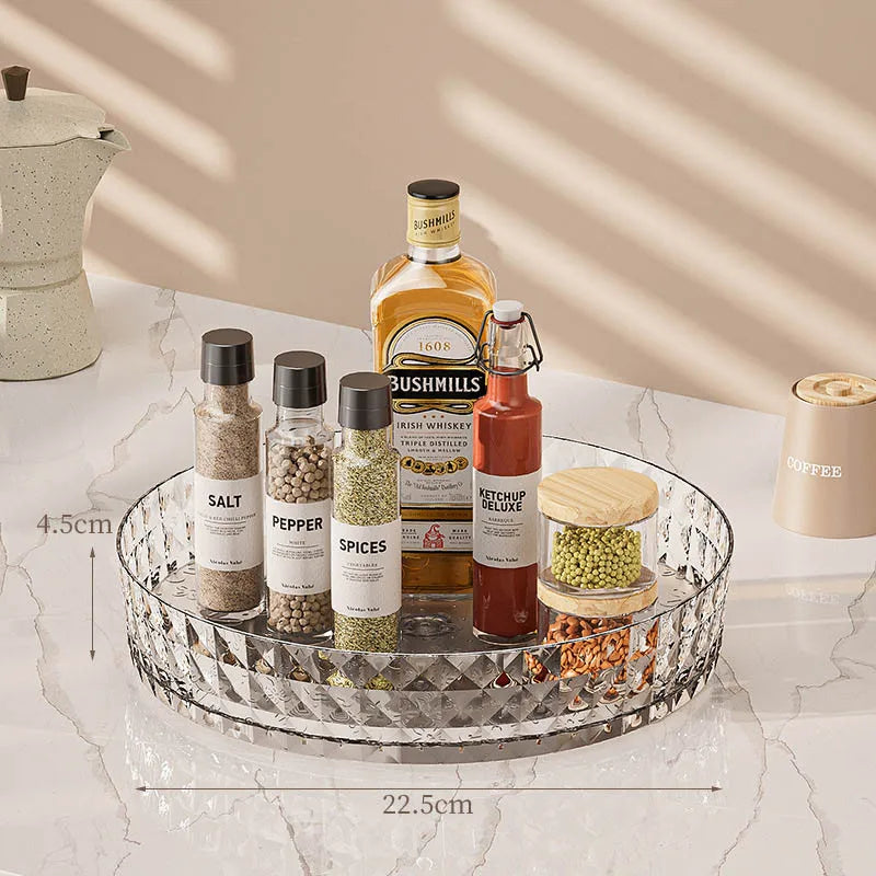 Rotating Spice Turntable - Space-Saving Lazy Susan for Kitchen or Dorm - photo 8