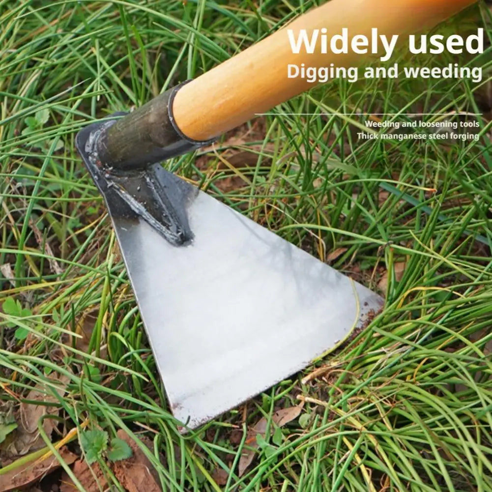 Durable Forged Garden Hoe for Weeding & Digging