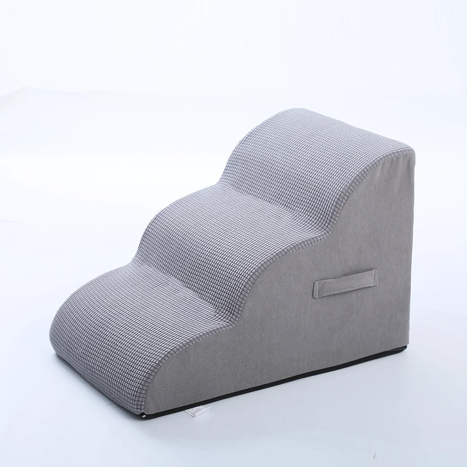 Removable 3-Step Pet Stairs - Dog & Cat Ramp – photo 4