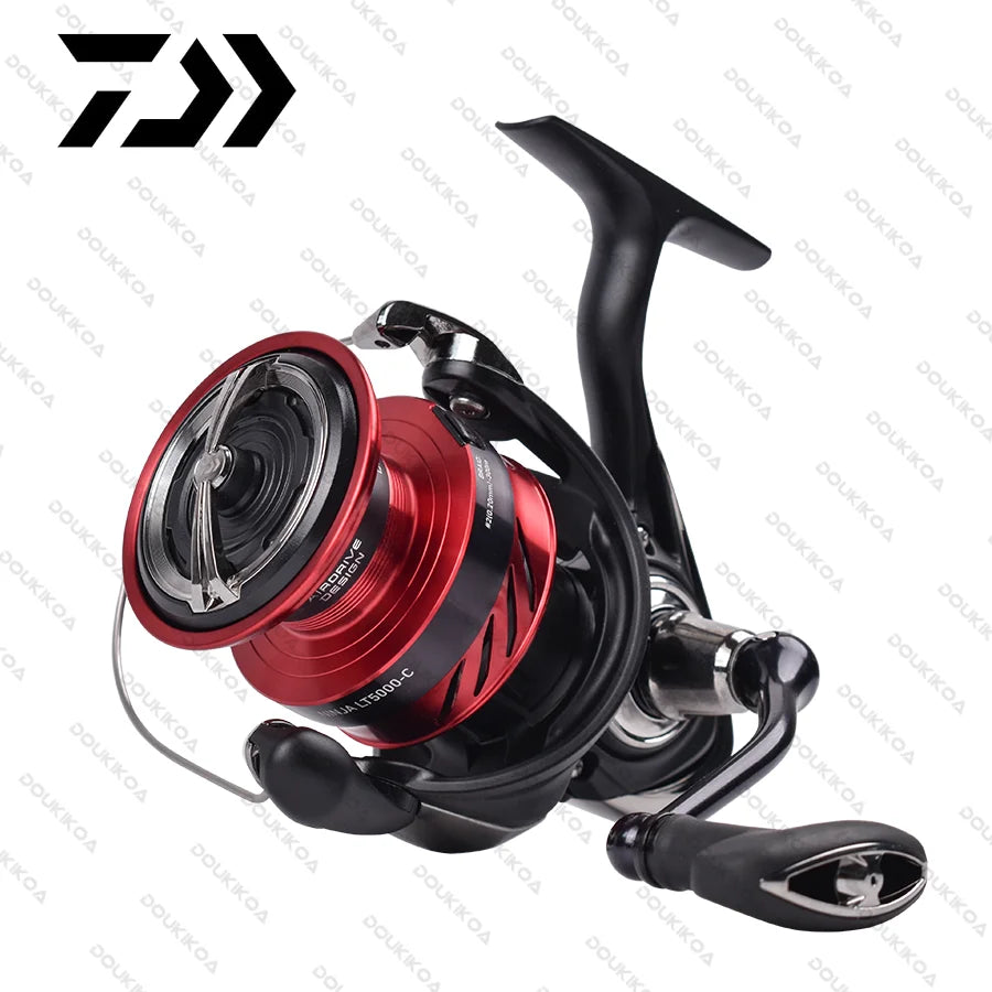 2023 DAIWA NINJA LT Fishing Spinning Reel 1000-6000 Fishing Reels 5KG/10KG/12KG Power 5.3:1/6.2:1 Seawater Spinning Reels