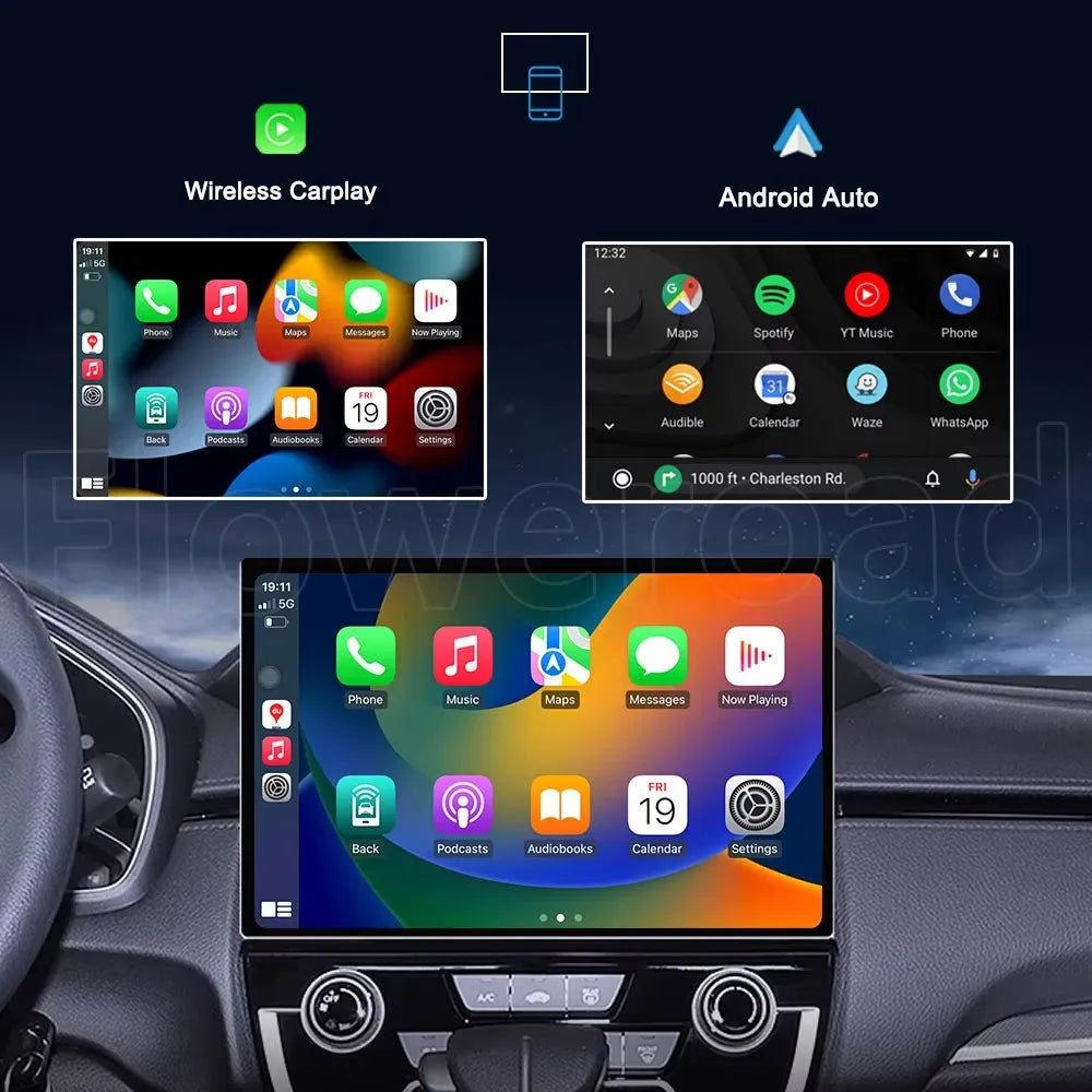 13 inch Android 15 Carplay Auto Car Radio Multimedia For  Chevrolet Silverado 3 GMTK2 2014 2015 2016  2017 2018 Autoradio