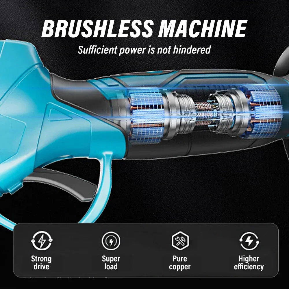 Brushless Electric Scissors Pruning Shears Handheld Cordless Pruner Tree Branch Bonsai Cutting Tool For Makita 18V Battery