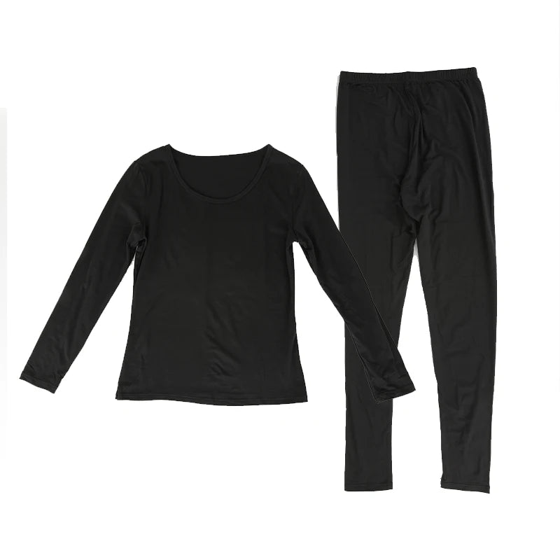 Women's Thermal Long Johns Set - Lined Top & Pants for Skiing - photo 5