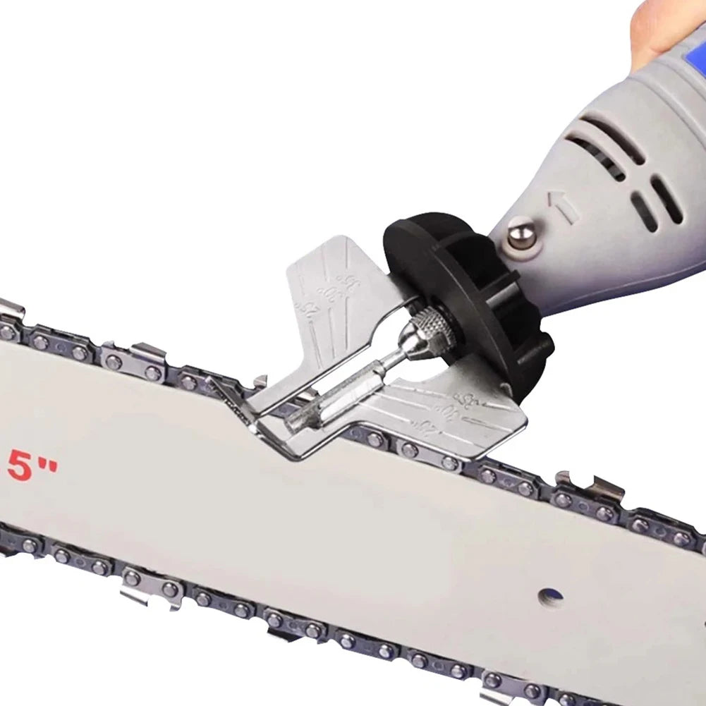 6pcs Chainsaw Sharpener 4/4.8/5.5mm Diamond Coated Cylindrical Burr Chain Saw Sharpening Grinding Head