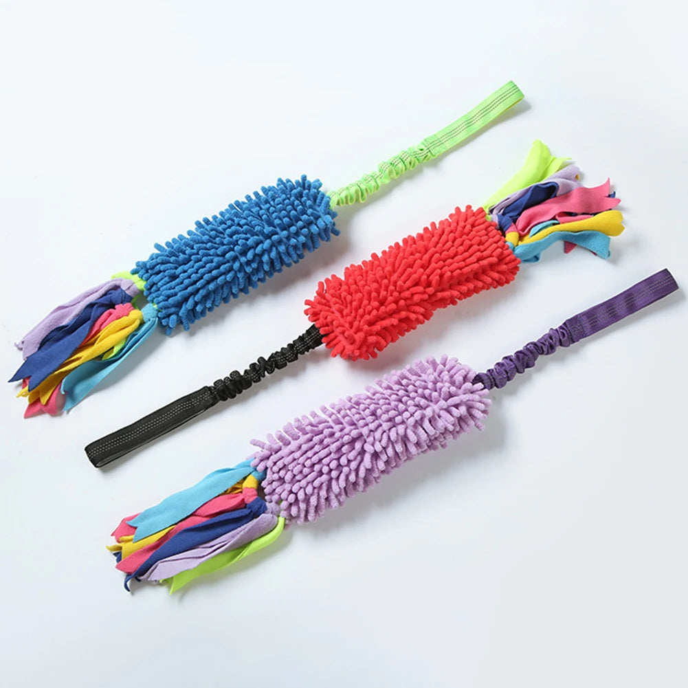 Bungee Tug Mop Toy - Squeaky Tug-of-War Rope – photo 4
