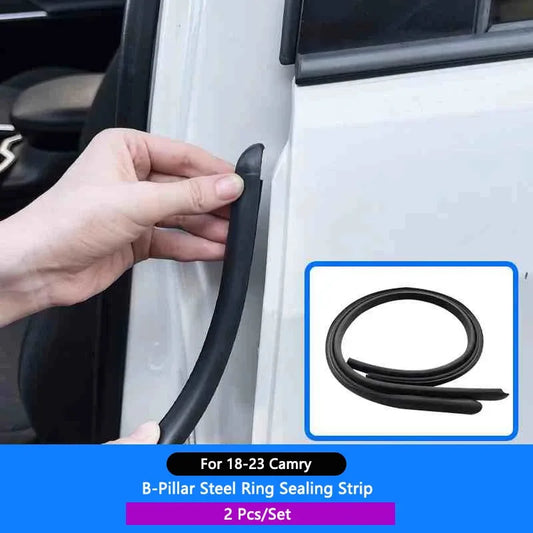Car Door Seal Strip B Pillar Noise & Dustproof for Toyota RAV4 Camry