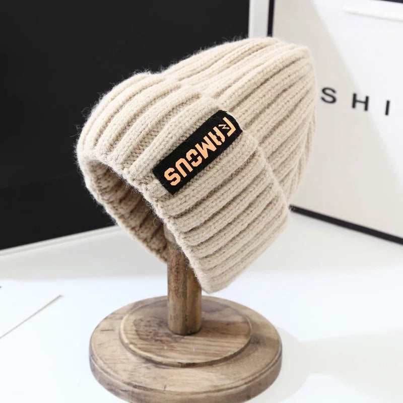 Unisex Crochet Knit Beanie - Soft Solid Color Winter Hat - photo 12