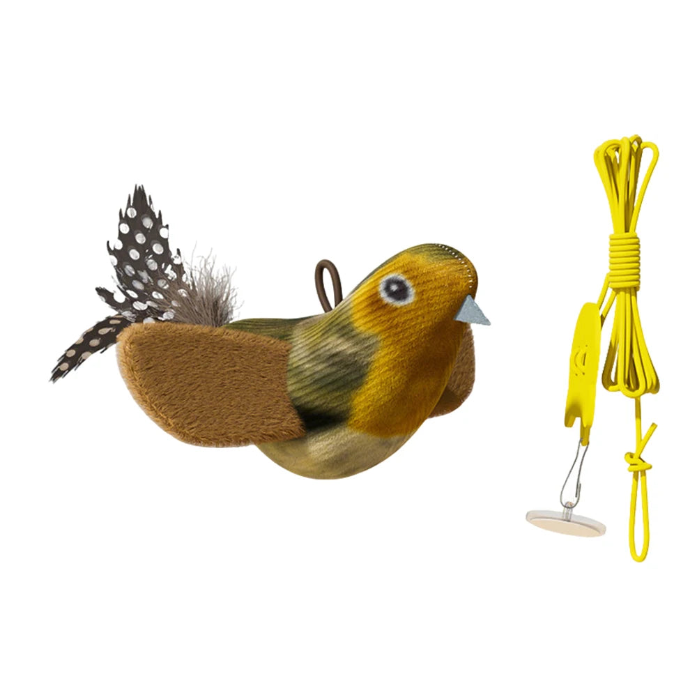 Automatic Rolling Cat Ball Toy with Tail, Rechargeable