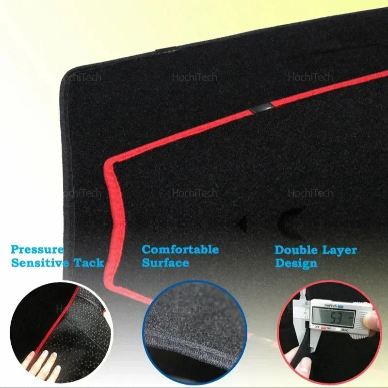 Car Dashboard Cover Avoid Light Pad Instrument Panel Mat Case Carpets for Hyundai Sonata LF 2026 2026 2026 2026 2026