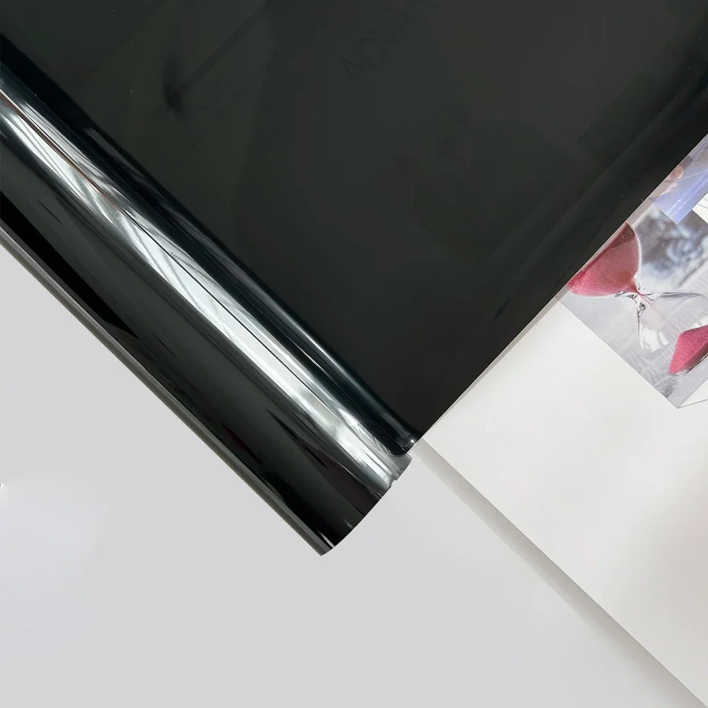 30X120cm Chameleon Car Headlight Taillight Wrap Cover Film Gloss Transparent Light Black Smoke PVC Film Foil Sticker Car Styling
