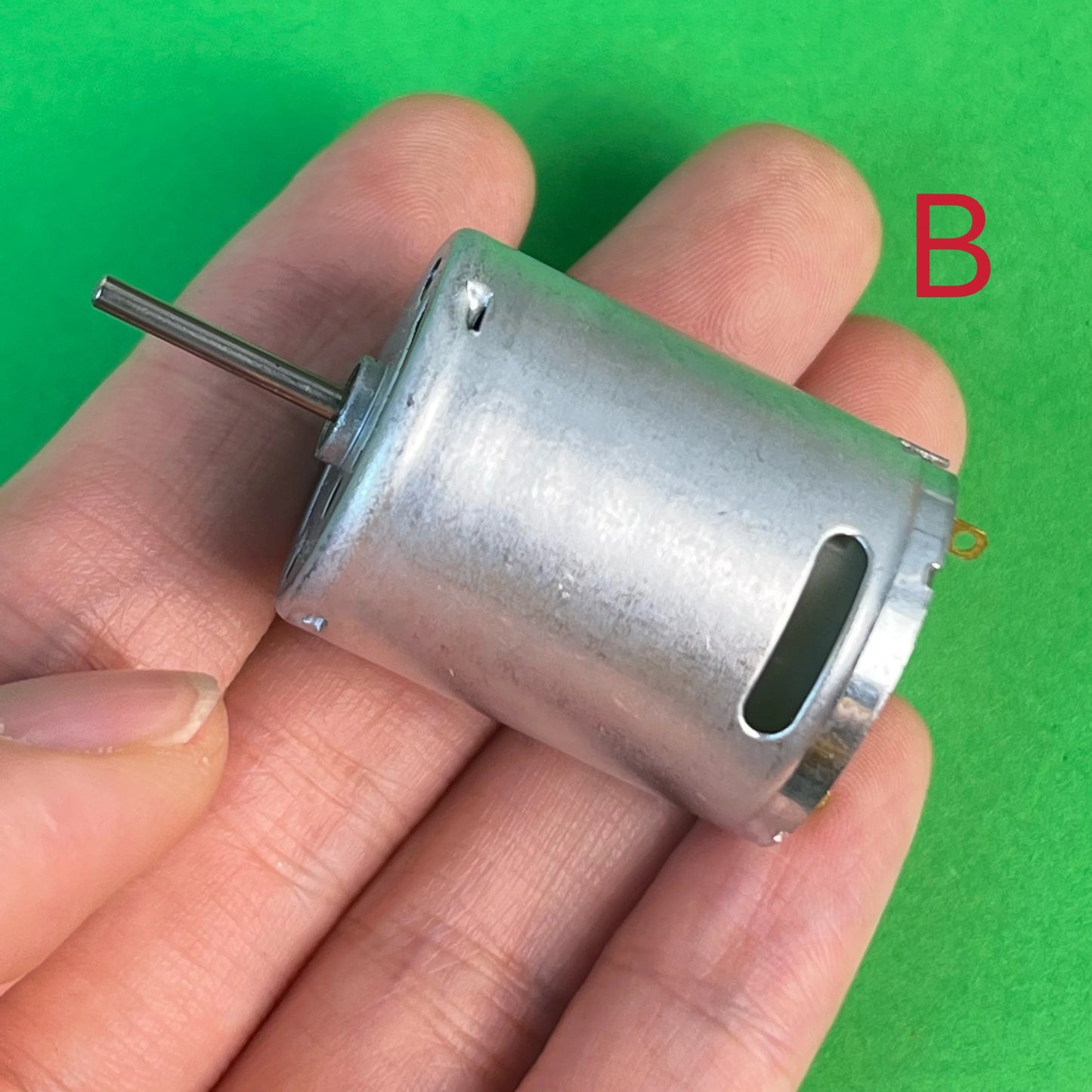 1PC Mini 24mm RK-370 Carbon Brush Motor DC 5V 6V 7.4V High Speed Small Engine For Toy Water Gun RC Car