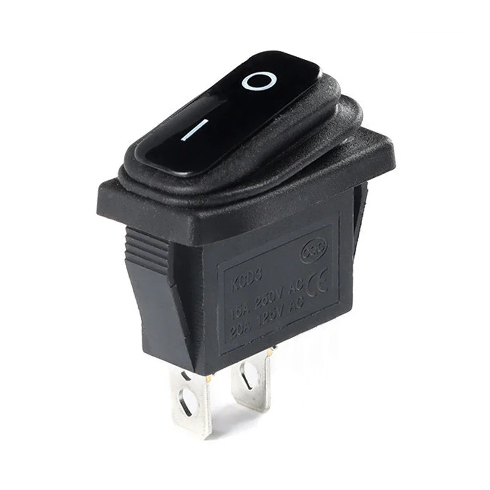 2/3 Pin Sealed Car On Off Switches Boat Waterproof Marine Toggle Rocker LED Switch Car Auto Boat Switch Push Button KCD3