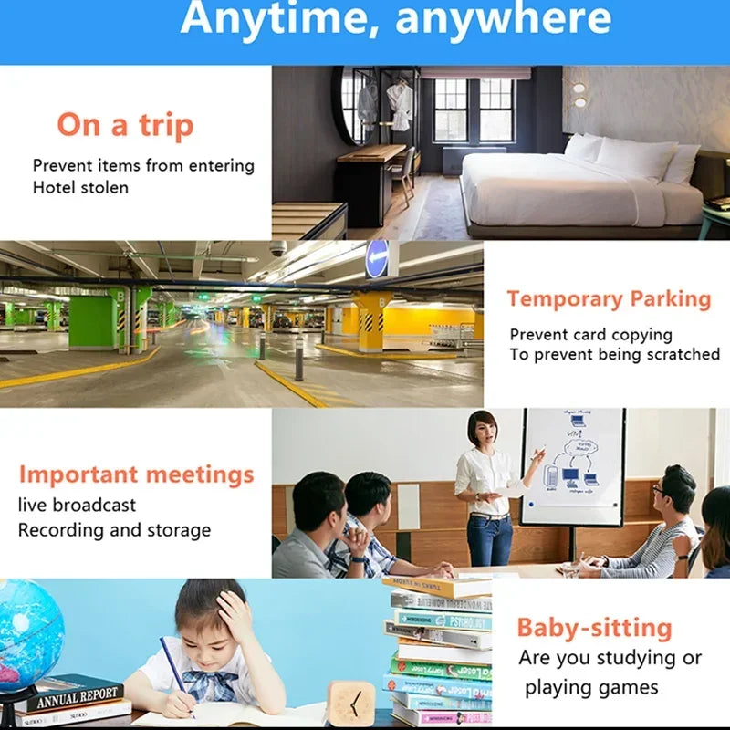 1080P Mini WiFi Home Camera — Motion Detection & Remote Monitor