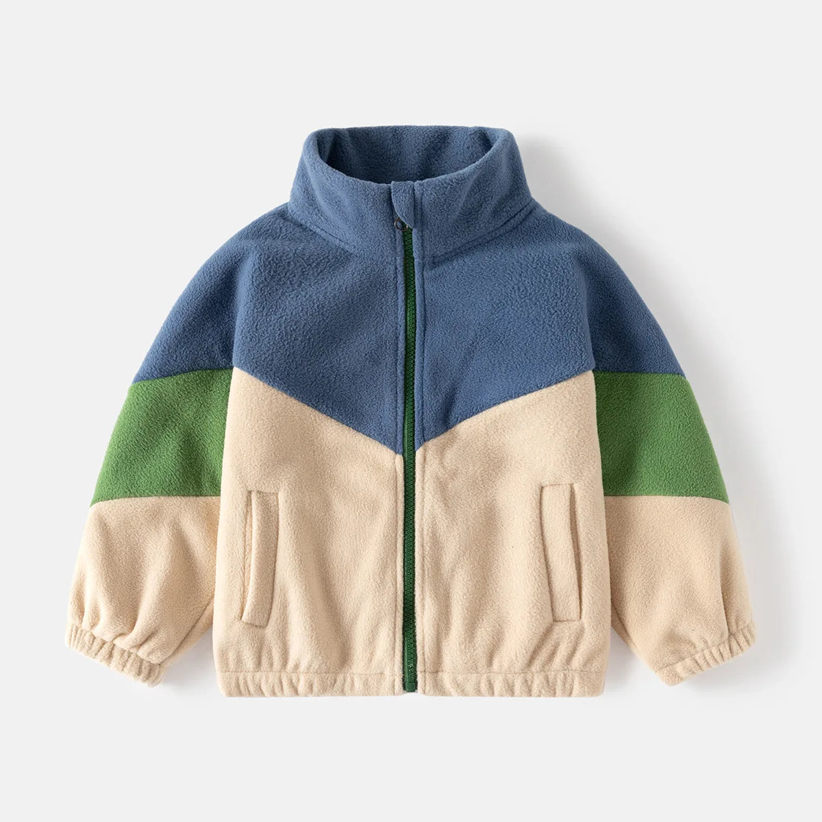 Boys Polar Fleece Zip Jacket - Thick Warm Coat, 1-7 Years - photo 8