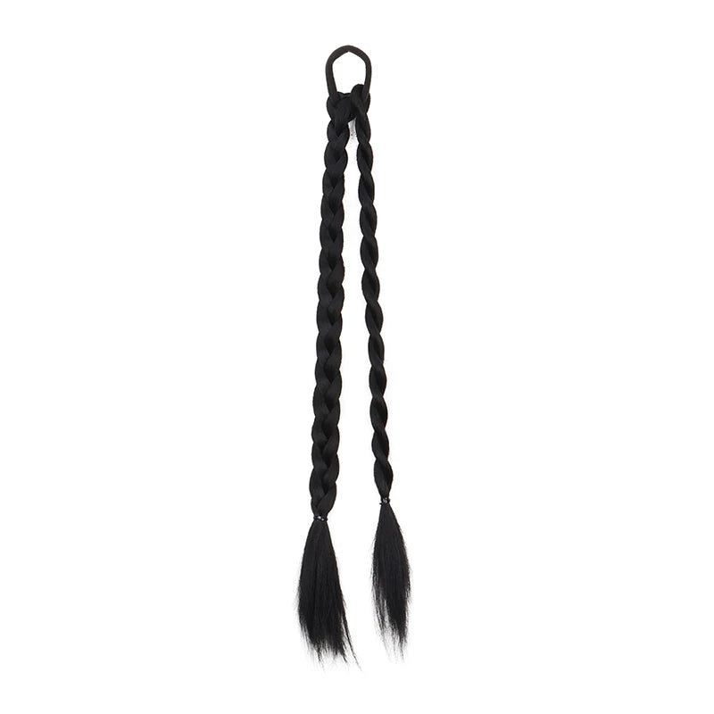 Synthetic Long Straight Sweet Cool Hair Wig Braids Hair Twist Braids Women Hairwear Accessories