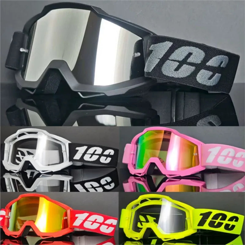 Motocross Goggles, Windproof Ski and Dirt Bike Goggles