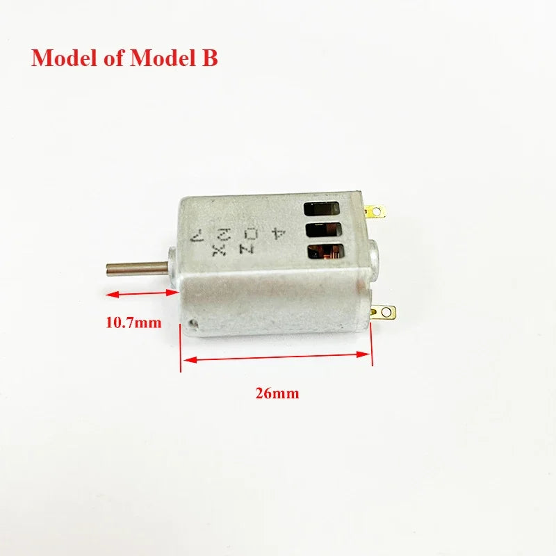 FK-130PH Micro 131SH Carbon Brush Electric Motor DC 3.7V 4.2V 7.4V High Speed Small 15mm*20mm Motor For Toy Slot Car Boat Engine