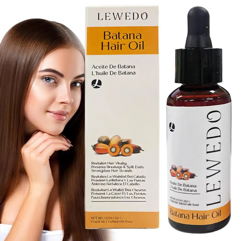 Batana Hair Oil Growth Oil Conditioner For Healthy Hair Strengthen Roots Oil Enhances Hair Anti Hair Loss Repair Roots Hair Care
