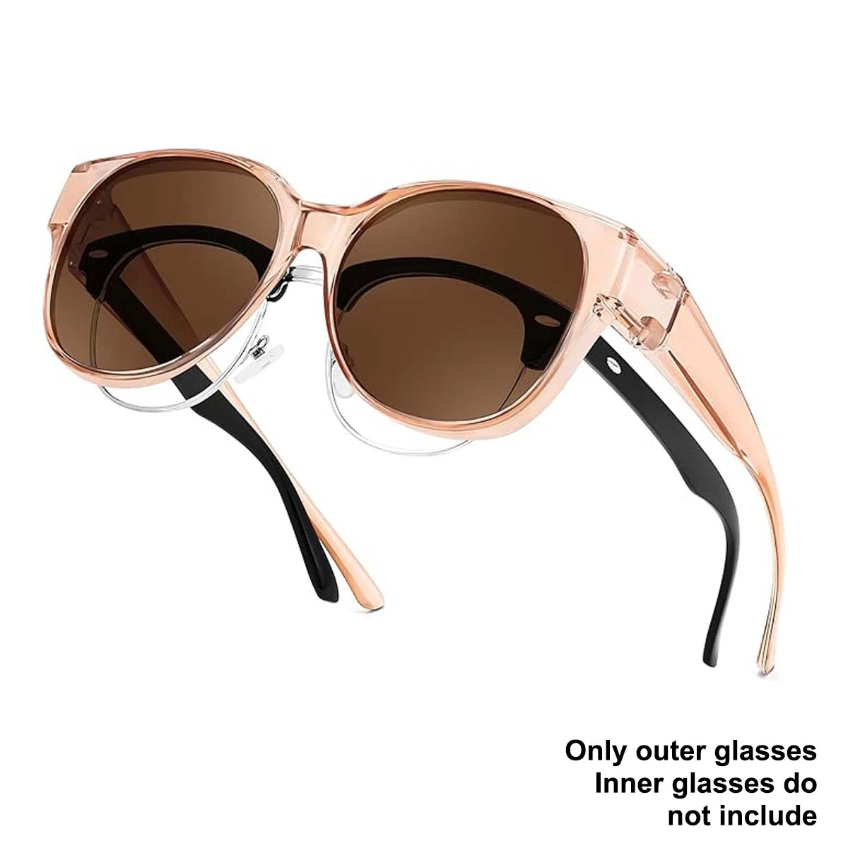 Fit-Over Sunglasses — Wrap-Around UV400 for Prescription Glasses