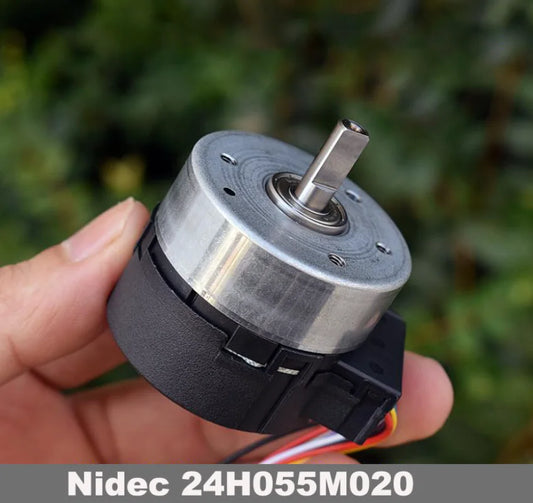 12V Nidec 24H055M020 BLDC Brushless Motor Built-in Drive board PWM Speed Regulation 100 Line Signal Encoder feedback Servo Motor