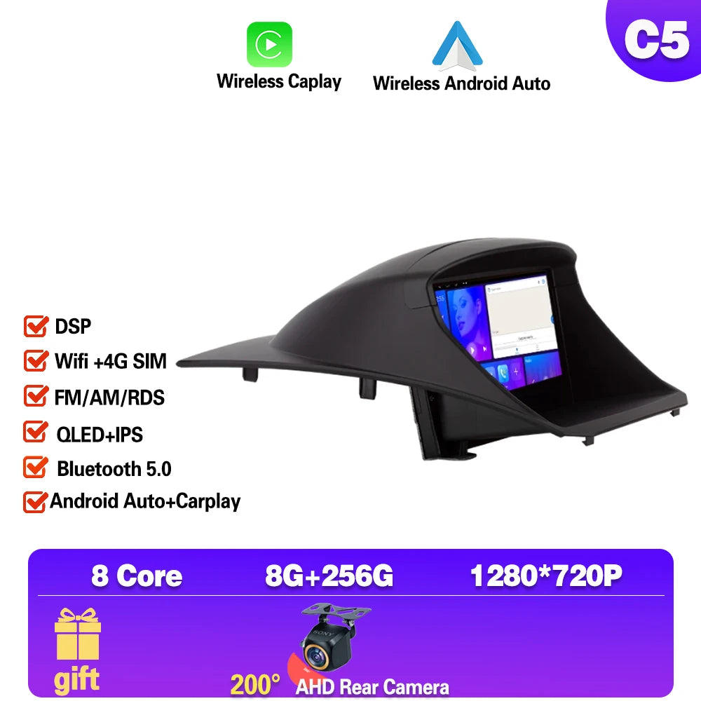 Android For Ford Fiesta 2009 2010 - 2017 Car Radio Multimedia Video Player Navigation GPS Wireless Carplay WIFI Car Systems