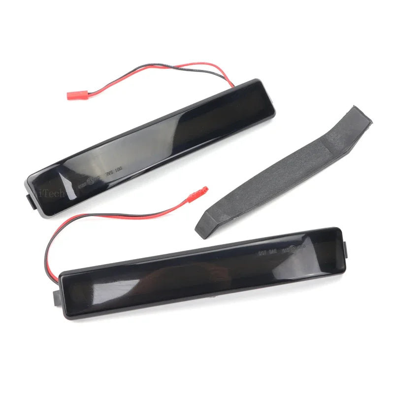 Smoked LED Dynamic Turn Signal Mirror Lights for Ford F-150 Raptor 2010–2014