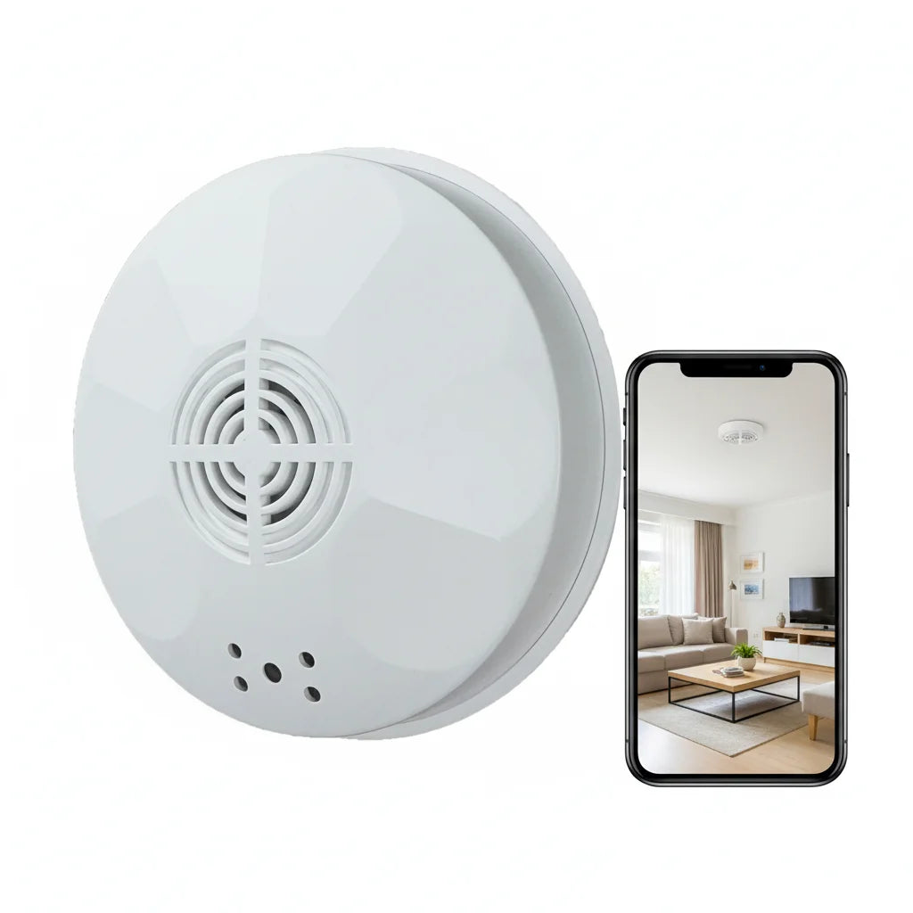 Mini 1080P Security Camera — WiFi Ceiling Monitor for Home & Office
