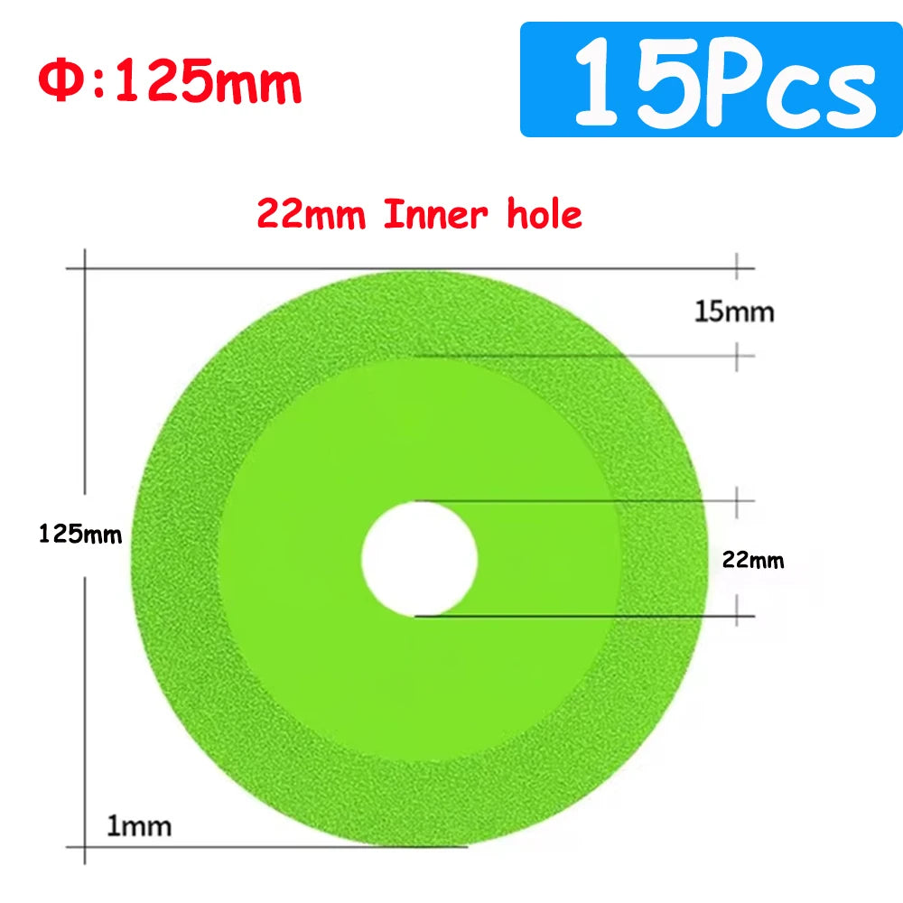 Diamond Glass Cutting Disc — 100/115/125mm Ultra-Thin Tile Blade