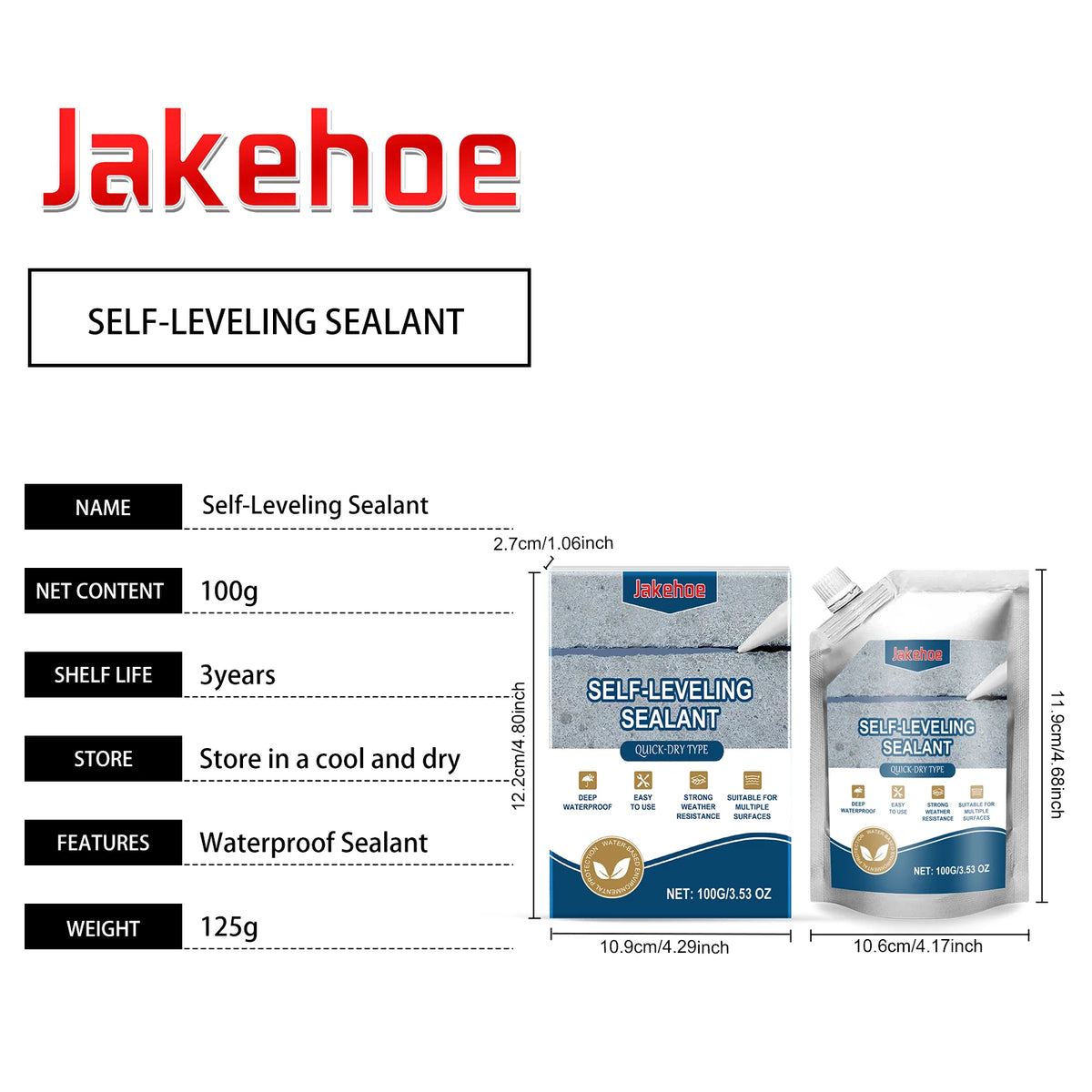 Concrete Crack Filler & Roof Waterproof Leak Repair Sealant