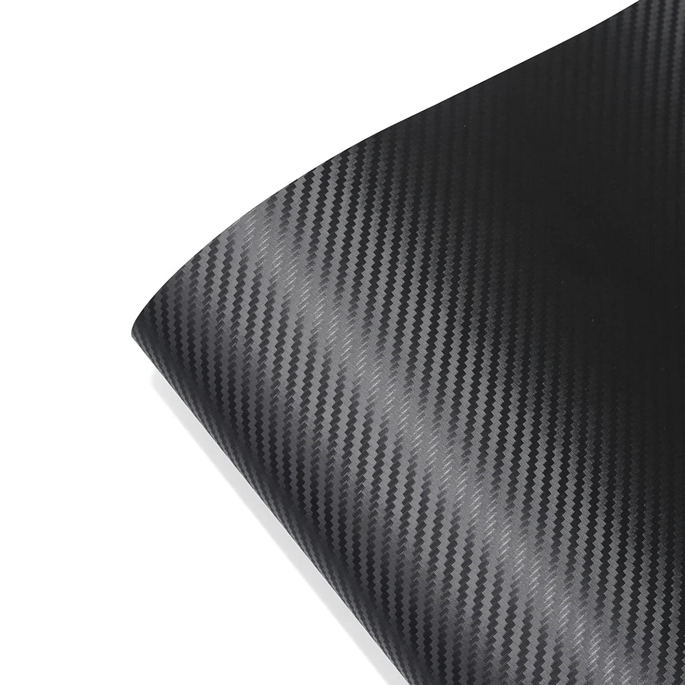 3D Carbon Fiber Black Vinyl Wrap Car Motorcycle Adhesive Vinyl Body Wrapping Film PVC Styling Auto Decal Car Accessories