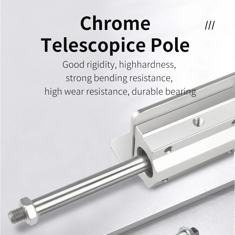 DIY Electric DC Reciprocating Linear Actuator Telescopic Push Rod 3-15cm Stroke 2-8cm Metal Gear Reduction Motor Speed Control