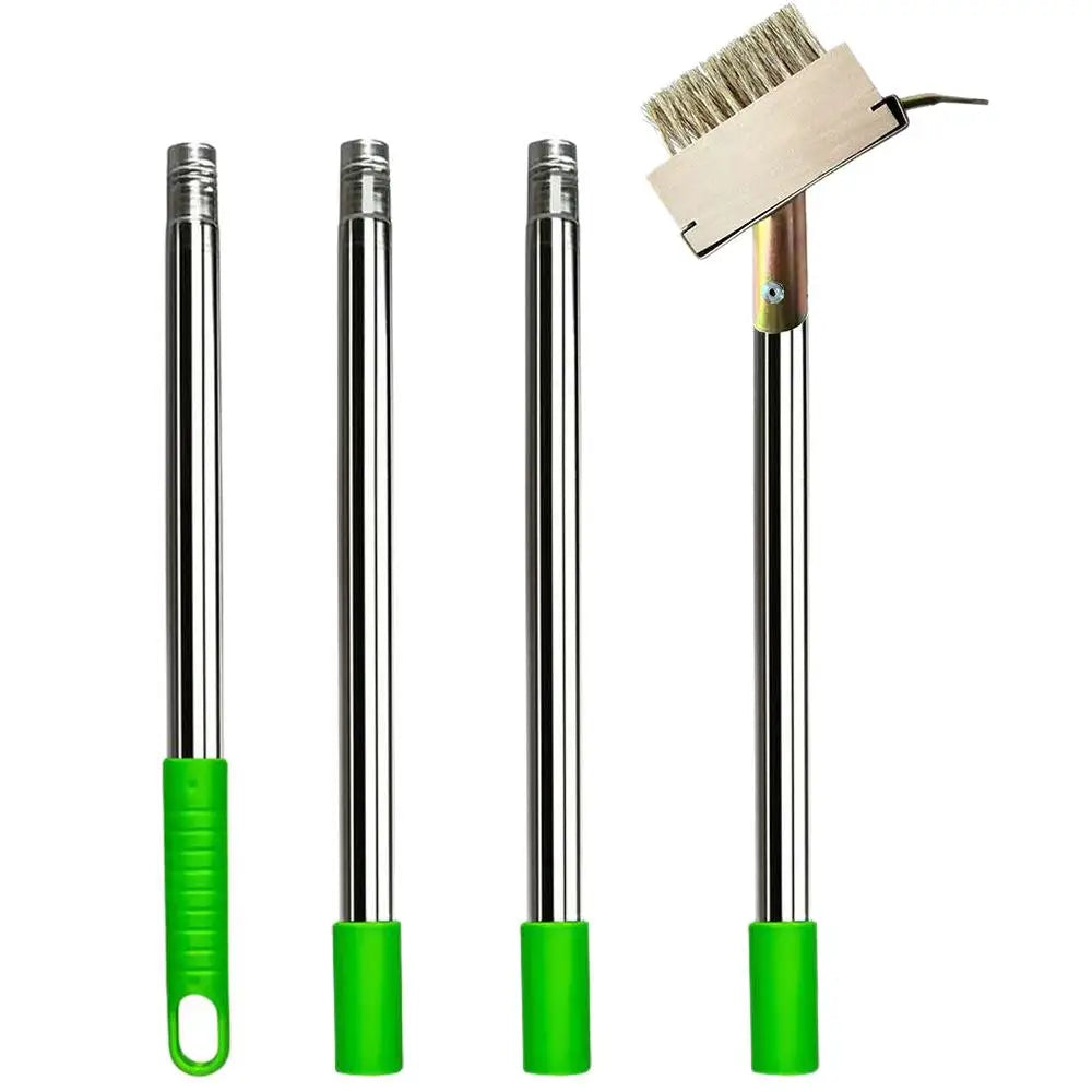 Stainless Steel Detachable Weeding  Brush for Weeding Stone Board Gap Cleaning Garden Tools for Deck Patio Walkwa