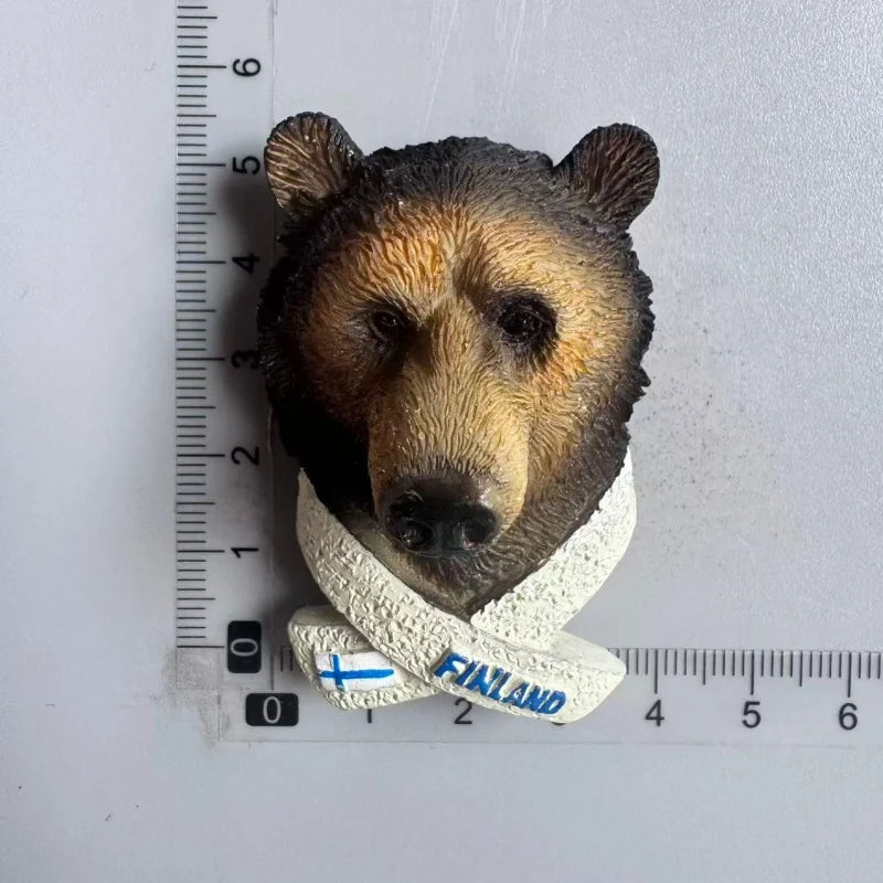 Finland Tourist Souvenir Fridge Magnets Helsinki Bengtskar Turku Cathedral Suomi Lapland Aurora Moose Finnish Reindeer HomeDecor