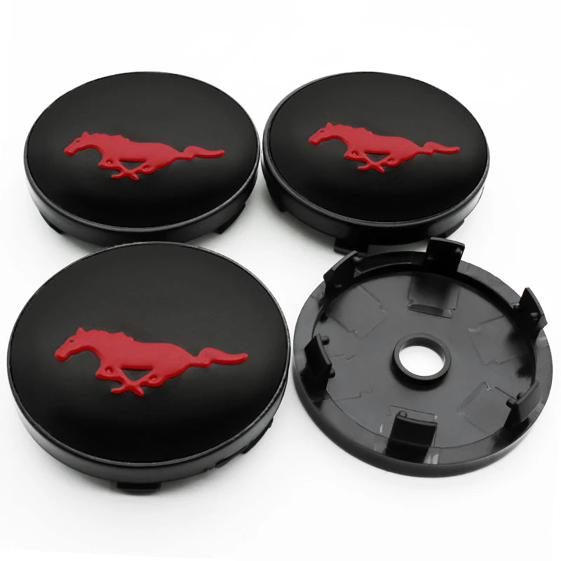 4Pc 56mm 60mm 54mm Car Wheel Center Hub Cap For Ford Fiesta Mondeo Fusion Explorer Escape Focus Kuga Rim Cover Sticker Accessory