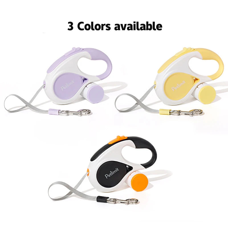 Automatic Retractable Dog Leash 3 m / 5 m - Travel Lead – photo 2